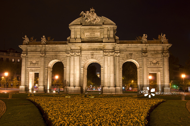 阿尔卡拉门图片素材