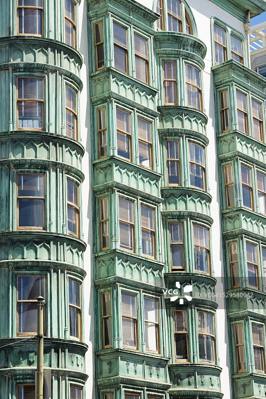 美国加利福尼亚州旧金山哥伦布塔图片素材