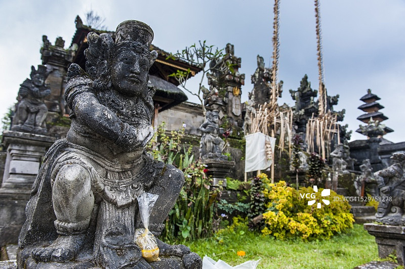 贝沙基寺庙群，巴厘岛，印度尼西亚，东南亚，亚洲图片素材