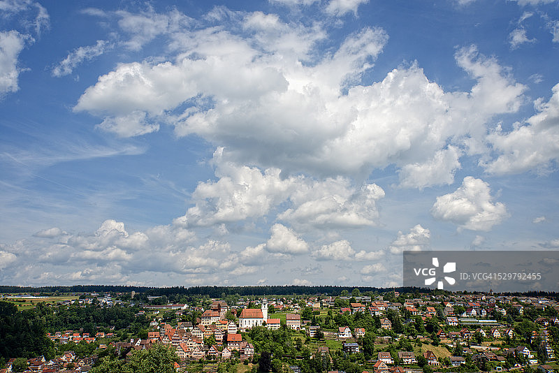 阿尔滕斯泰格小镇图片素材