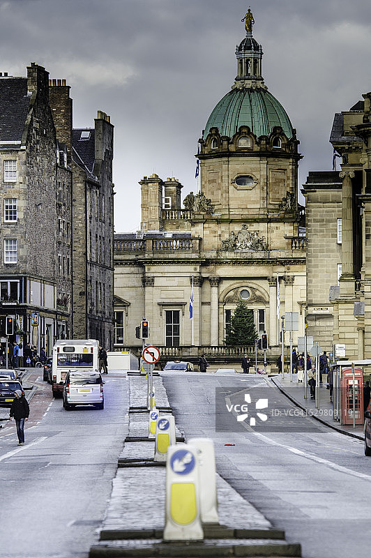 苏格兰爱丁堡乔治四世大桥图片素材