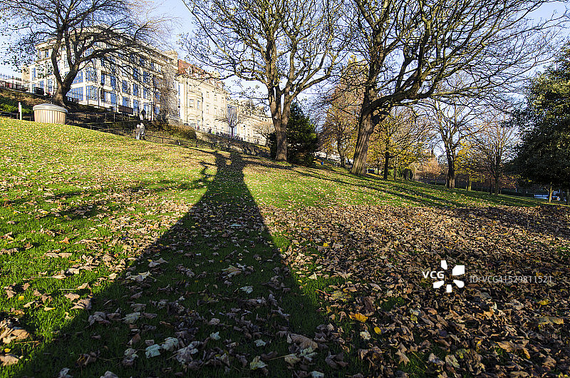 秋季，爱丁堡王子街西花园图片素材