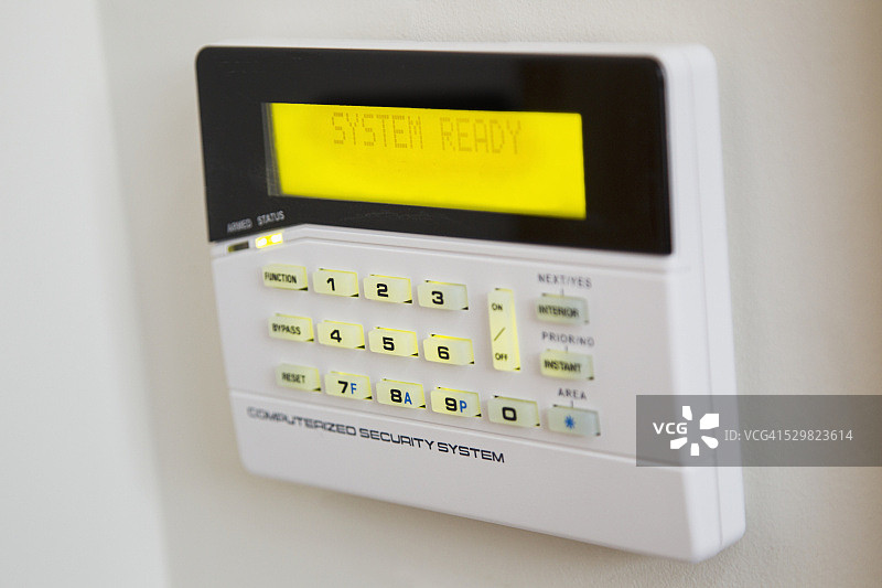 安防系统特写图片素材