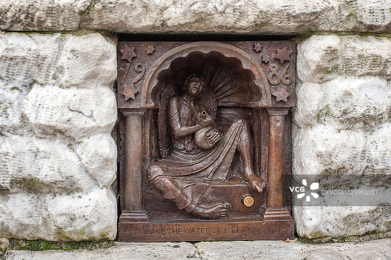 喷泉浴池图片素材