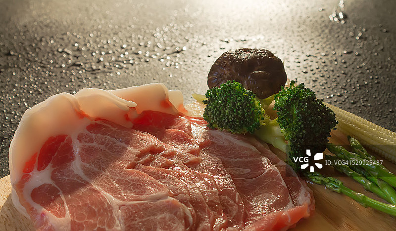 早晨烹饪景象图片素材