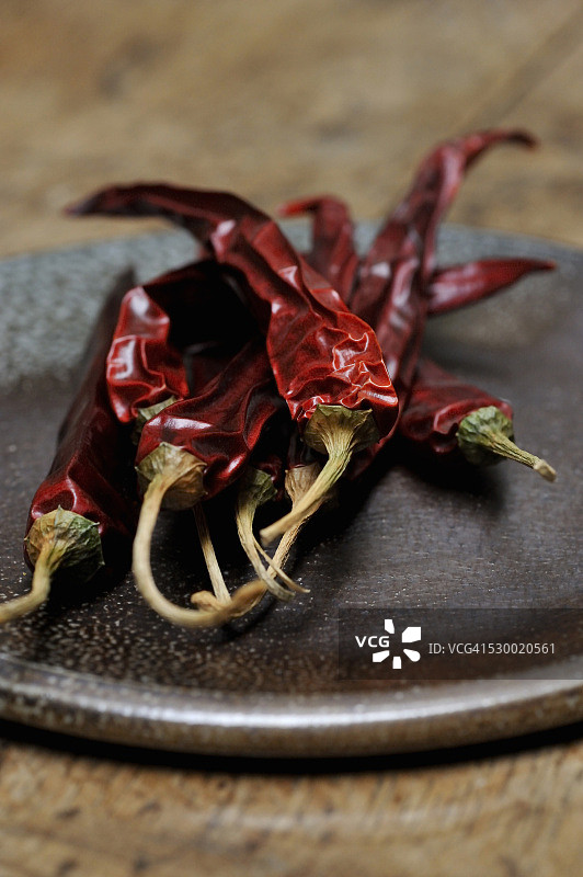 盘中的红辣椒图片素材