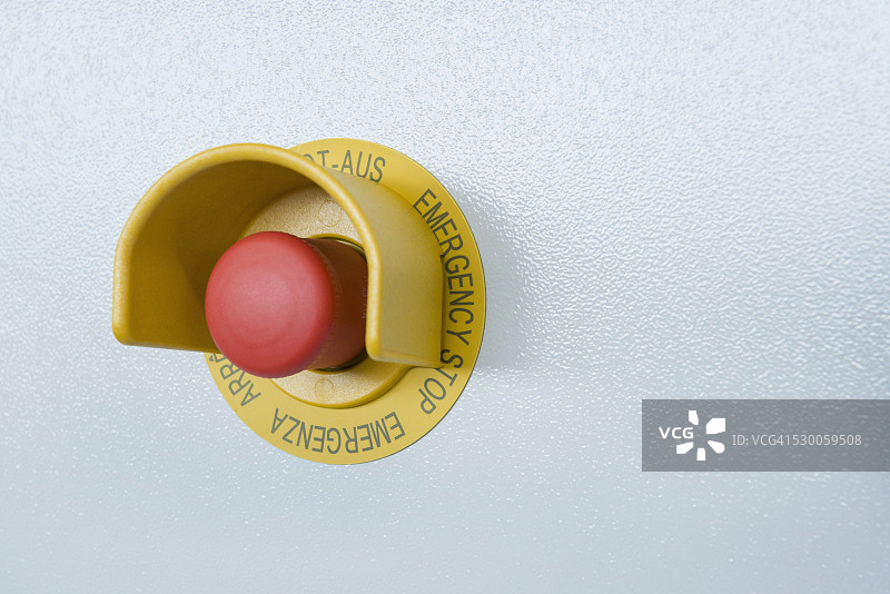 德国巴伐利亚慕尼黑的紧急警报特写图片素材