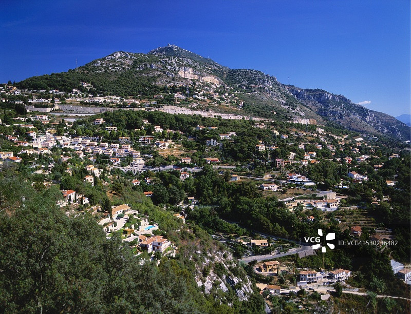 法国普罗旺斯La Turbie图片素材