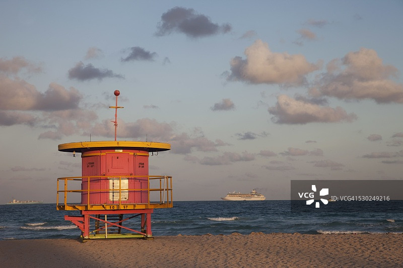 美国佛罗里达州迈阿密海滩图片素材