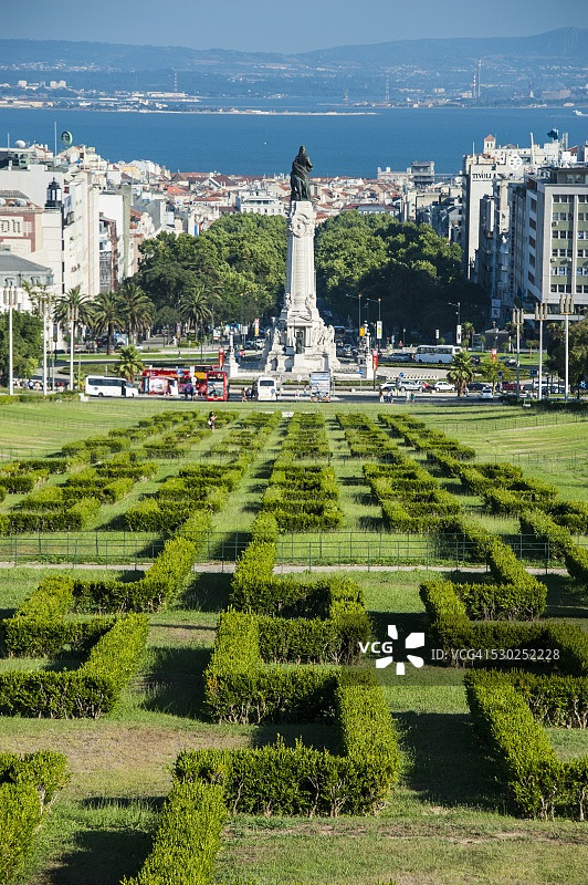 葡萄牙里斯本爱德华七世公园图片素材
