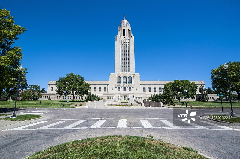 内布拉斯加州林肯市议会大厦图片素材