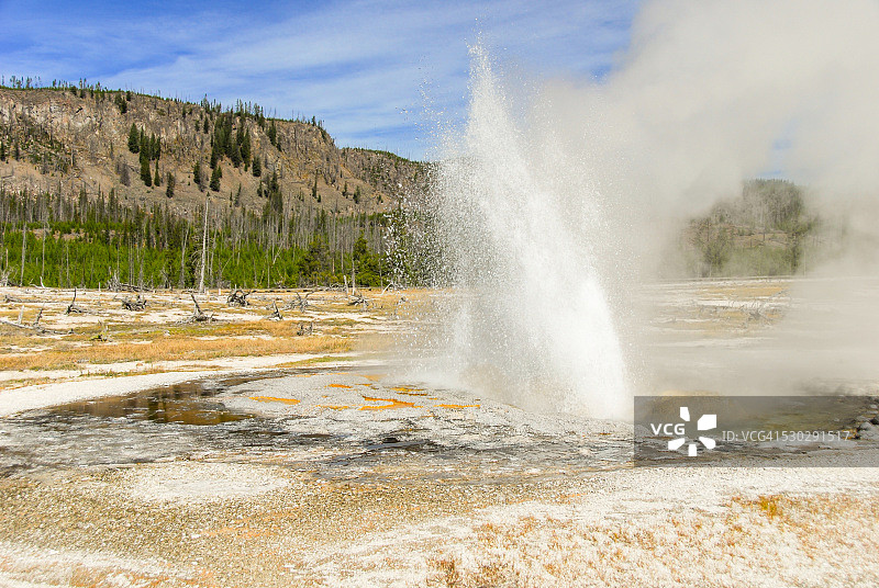 宝石间歇泉图片素材