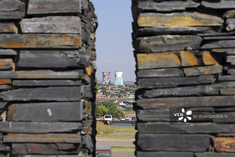 索韦托奥兰多塔楼站，约翰内斯堡图片素材