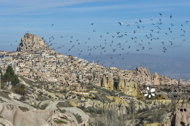 卡帕多奇亚鸽子谷图片素材