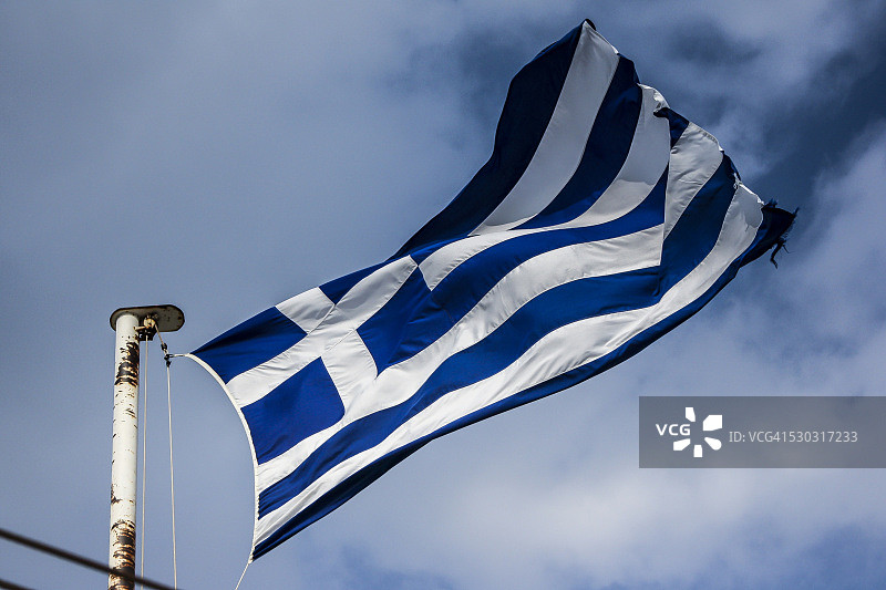 希腊的国旗图片素材