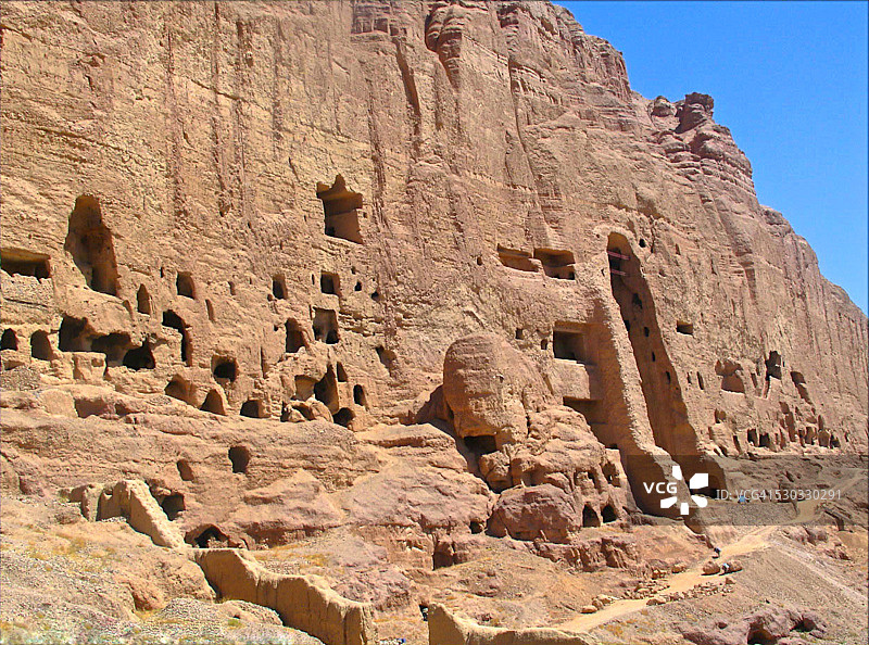 巴米扬大佛图片素材