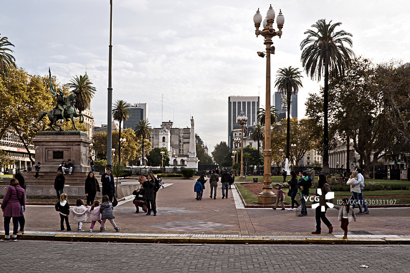 阿根廷布宜诺斯艾利斯五月广场图片素材