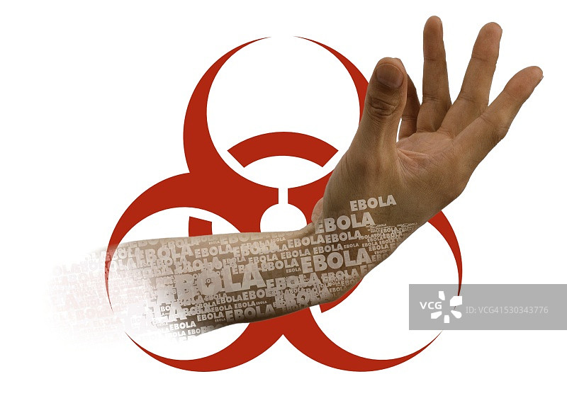 埃博拉疫情概念图图片素材