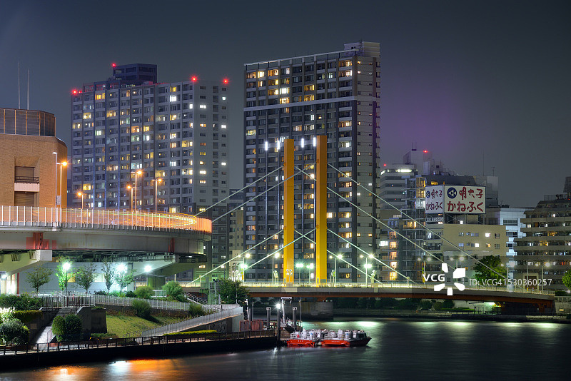 隅田川新大桥图片素材