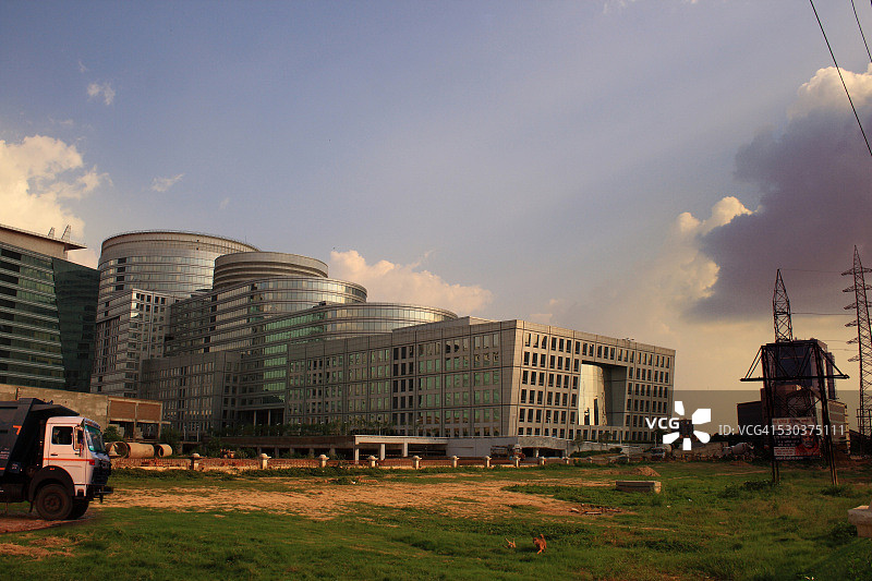 施工进行中图片素材