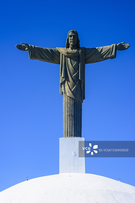 普拉塔港基督救世主雕像，多米尼加图片素材