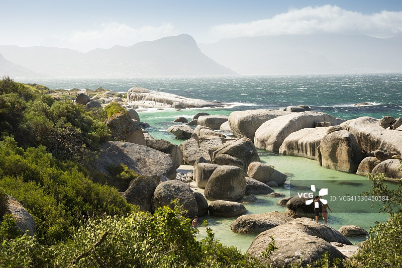 南非西蒙镇巨石海滩国家公园的第二海滩图片素材