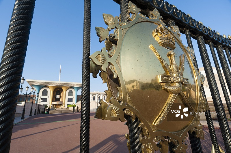 卡布斯苏丹皇宫，阿曼马斯喀特图片素材