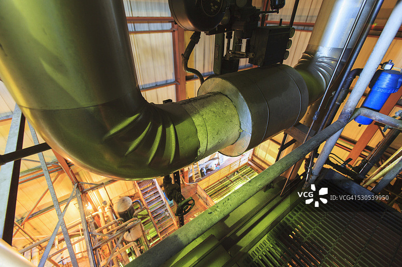 发电厂的通风管道图片素材