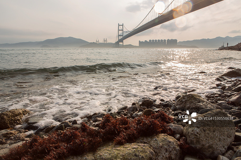 香港青马大桥图片素材