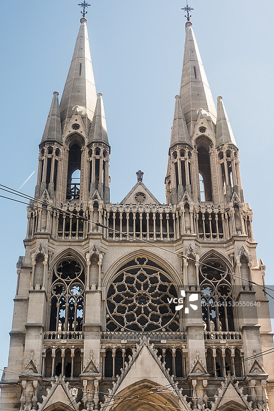 教堂，马赛，普罗旺斯-阿尔卑斯-蓝色海岸，法国图片素材