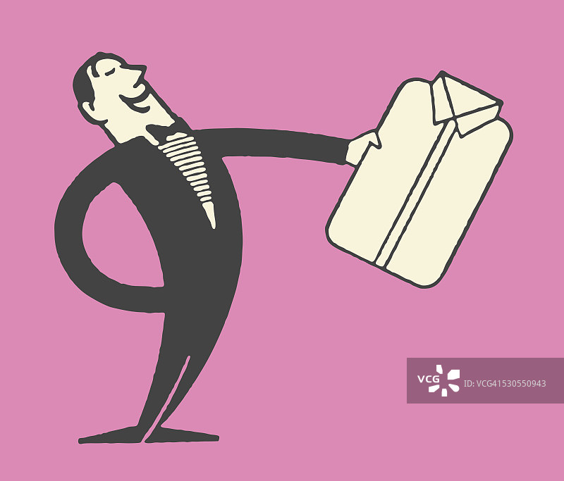 男人伸出叠好的衬衫图片素材