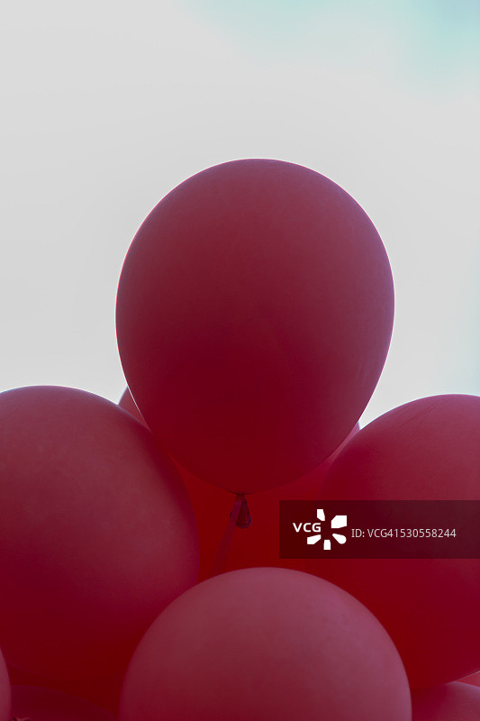红色气球图片素材