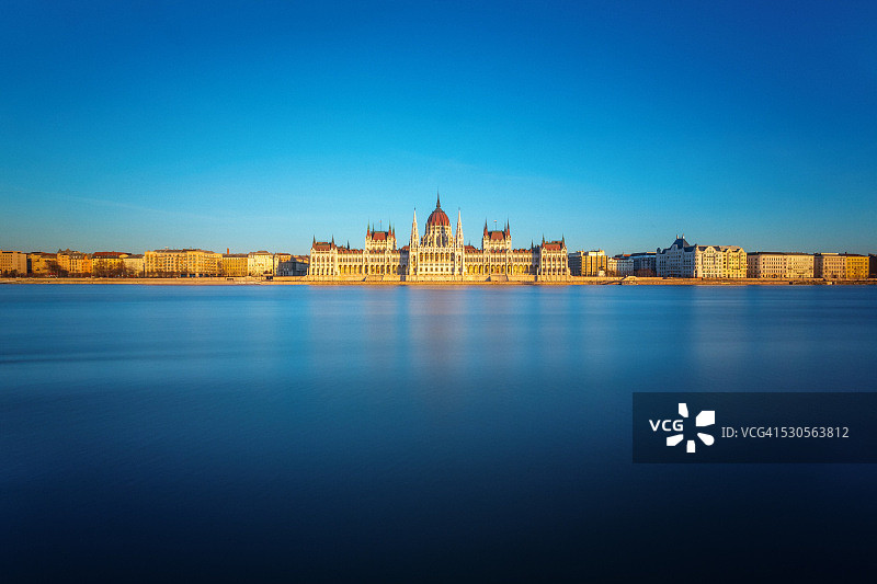 布达佩斯匈牙利国会大厦图片素材