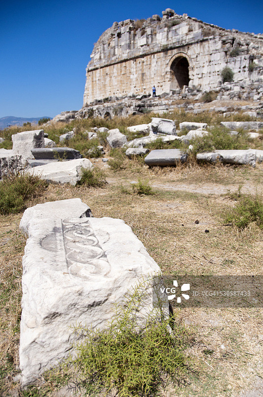 米利都遗址剧院图片素材