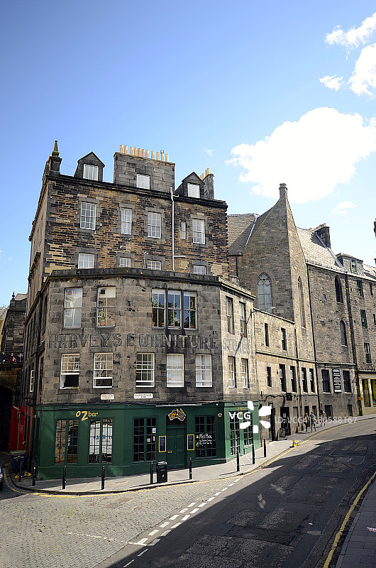 英国苏格兰爱丁堡街景图片素材