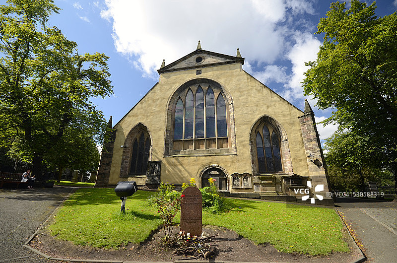 格雷 Friars 教堂墓地，爱丁堡，苏格兰图片素材