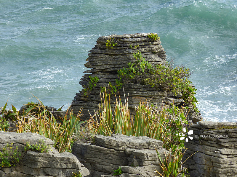 千层岩图片素材