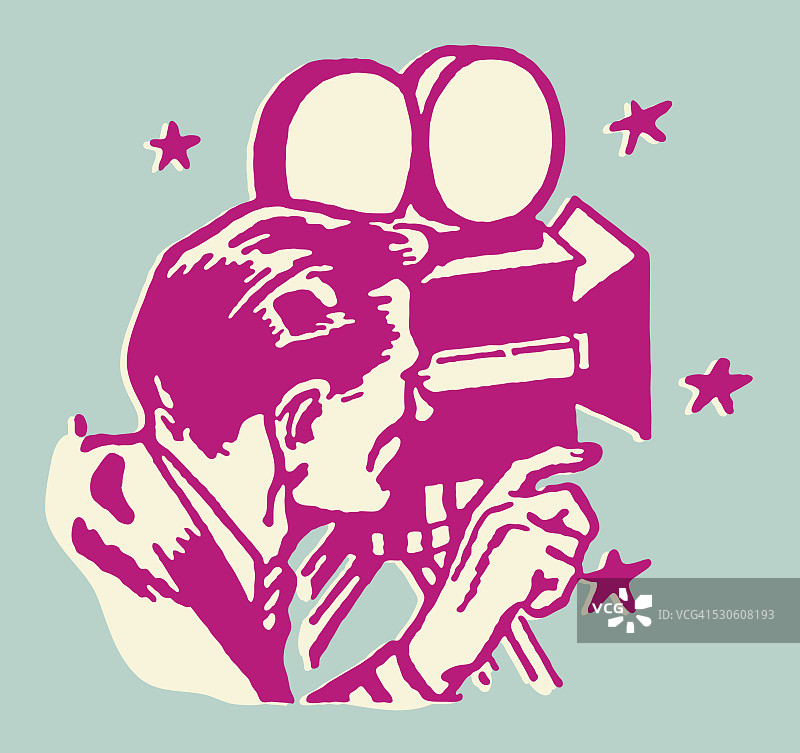 用相机拍摄的男人图片素材