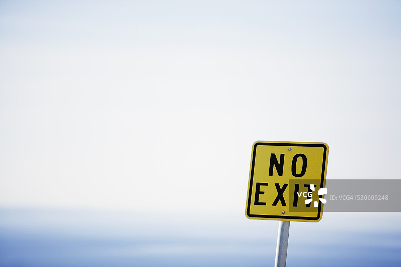 “禁止通行”标志图片素材