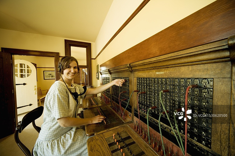 配电盘操作员图片素材