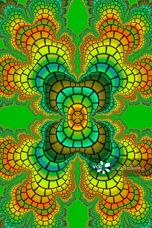 彩色鳞片图案图片素材