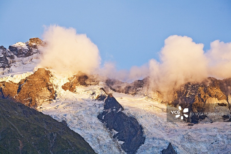 库克山脉，新西兰图片素材