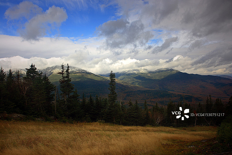 新罕布什尔州的野猫山景色图片素材