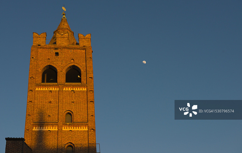 蒙扎的阿伦加里奥是旧市政厅图片素材