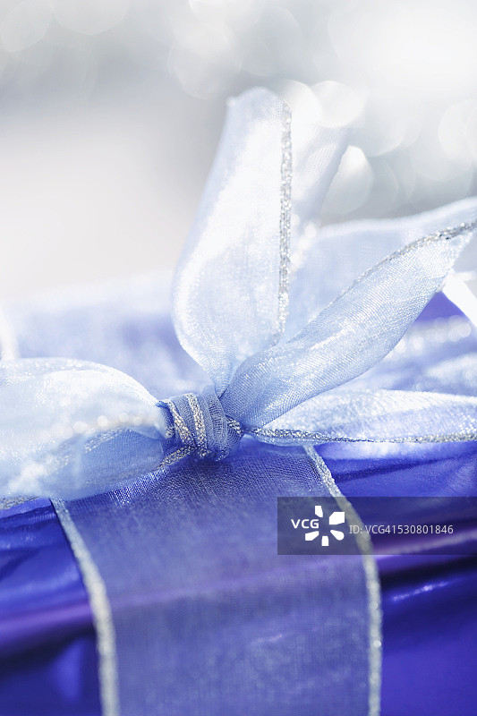 礼品上的蝴蝶结图片素材