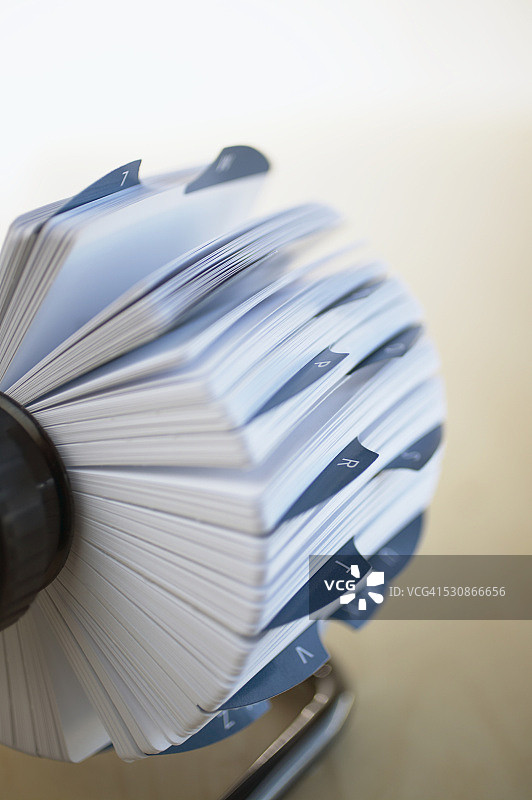 旋转卡片文件图片素材