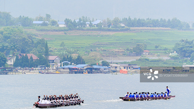 多巴湖节图片素材