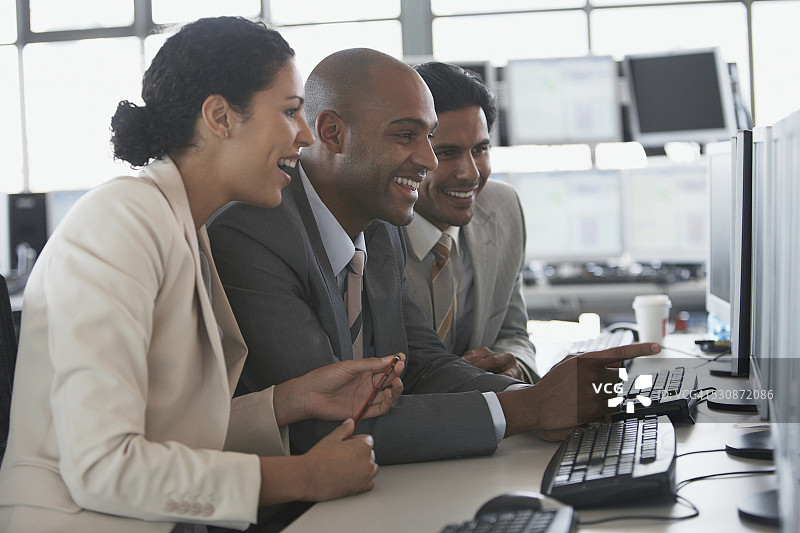 金融交易员图片素材