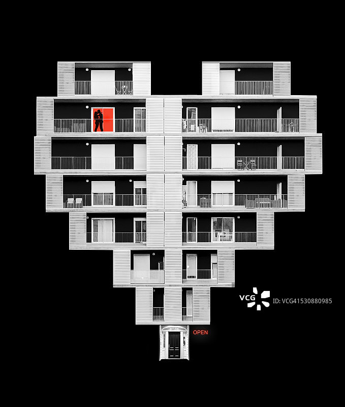 心的形状!图片素材