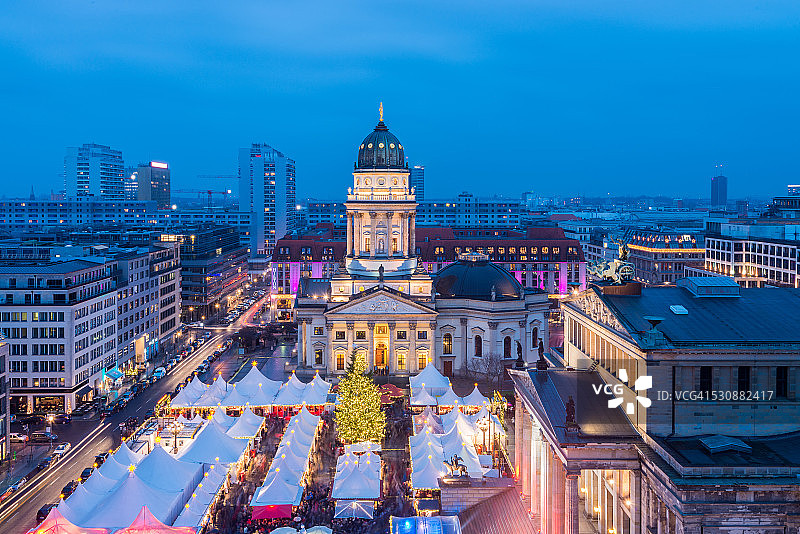 圣诞节照明图片素材